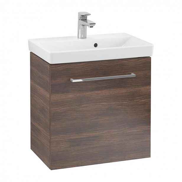 Villeroy & Boch Avento - Umyvadlová skříňka, 53x51x35 cm, 1 dvířka, Arizona Oak A88800VH