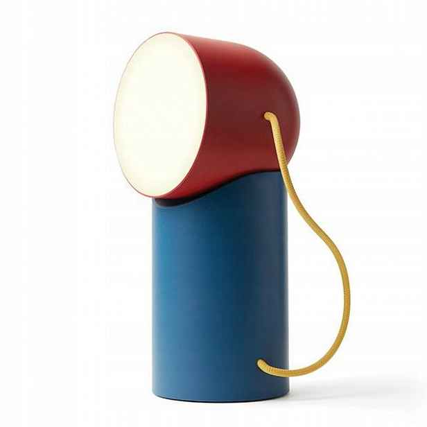 Led lampa Lexon Orbe modro-červená