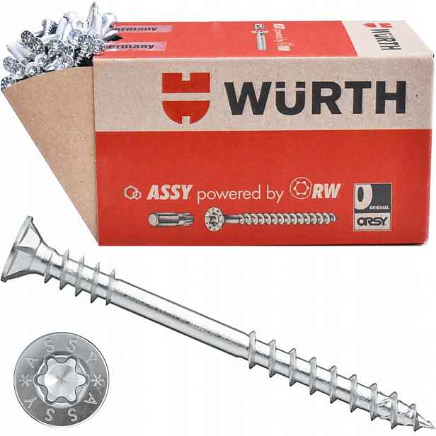 Šrouby Assy P 4x30 Samosvorné Wurth 500ks