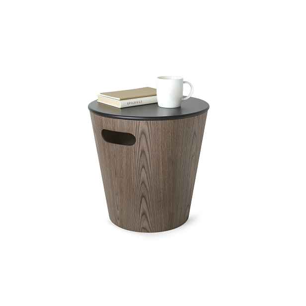 Stolek s úložným prostorem Umbra WOODROW - hnědý