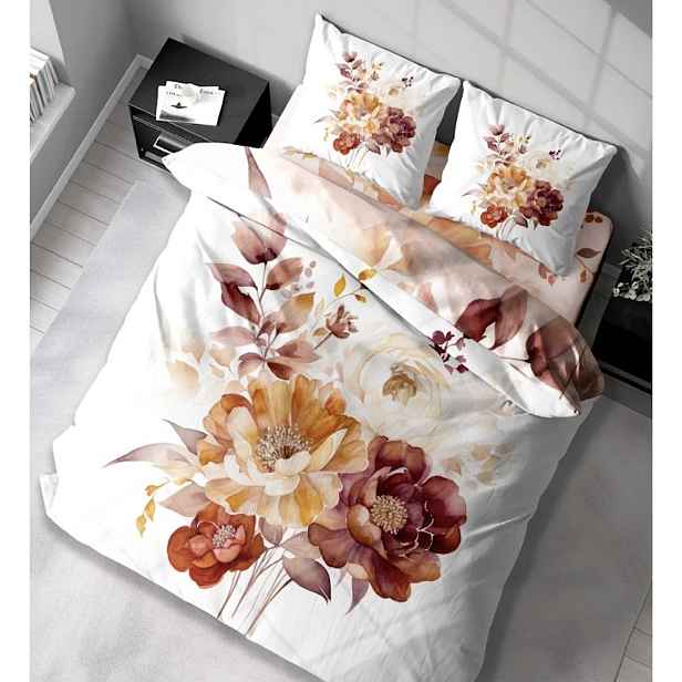 TOP Povlečení bavlněný satén 140x200+70x90 Herbal