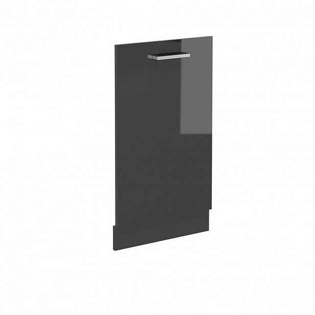 Vicco ČELNÍ PANEL MYČKY R-Line Antracitový vysoký lesk 45 cm bez pracovní desky