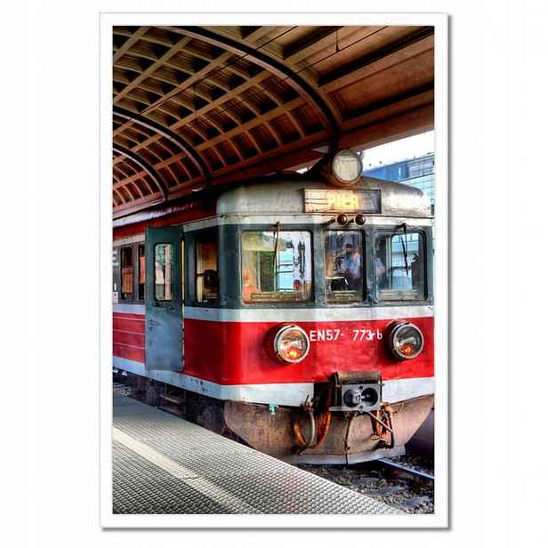 Plakáty v rámu 40x60 Nádraží Pkp Poznaň