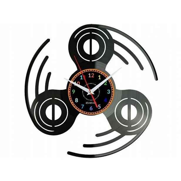 Car Spiner Nástěnné hodiny Vinylová deska Moderní dekorativní jako Dárek