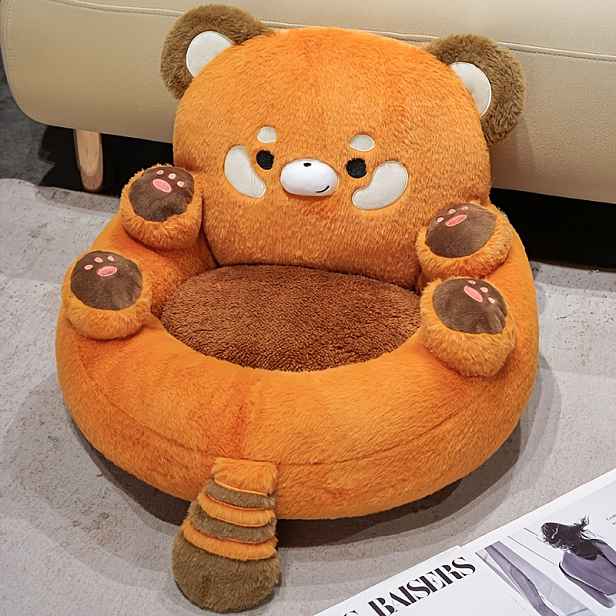 TEMU Polštáře s více zvířecími , vhodné pro židle, obývací pokoje a domácí dekoraci. Ergonomický sedák s designem pro úlevu od tlaku na kostrč a