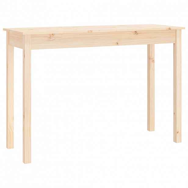 vidaXL Konzolový stolek 110 x 40 x 75 cm masivní borové dřevo