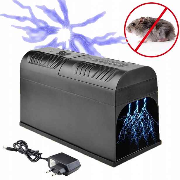 Elektrická Past Na Myši Klec Profesionální Návnadová Stanice Pro Potkany