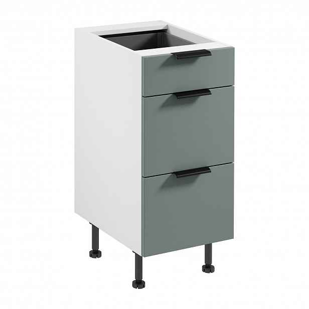 Kuchyňská skříňka SORENTO D40S3 - P/L AX - bílá Zelená