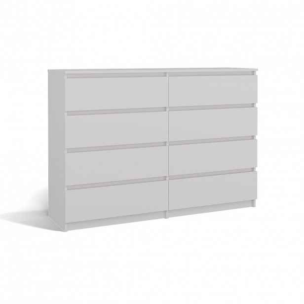 RAUMHIRSCH FURNITURE KOMODA bílá 138/97/40