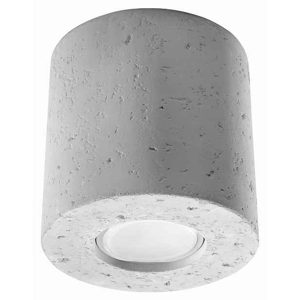 Sollux Spot Orbis Beton 40W Šedá Stropní Svítidlo GU10 Reflektory