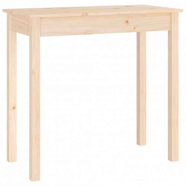 vidaXL Konzolový stolek 80 x 40 x 75 cm masivní borové dřevo