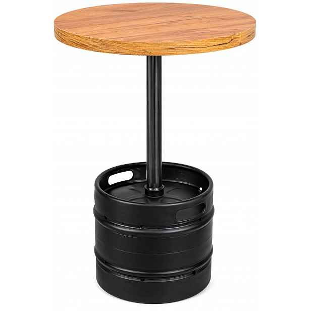 Vysoký loftový stůl industriální design stoly Keg bar nábytek