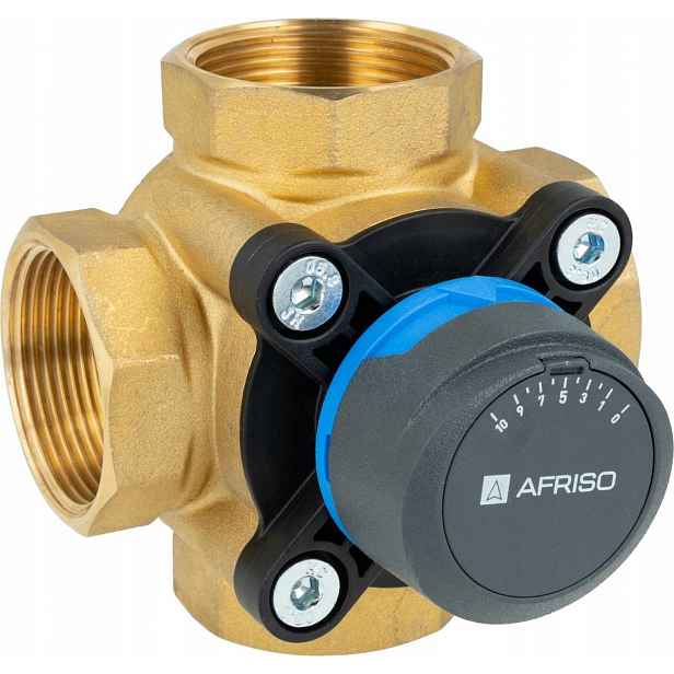 Afriso 4-CESTNÝ Směšovací Ventil, Otočný Arv 486 Proclick, Rp 1 1/2"