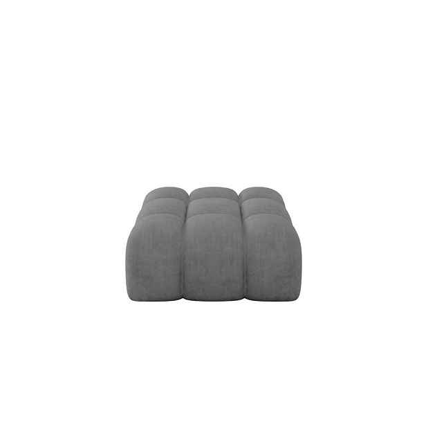 ALTDECOR TABURET OLEA-PUF 91x87x44 cm Šedá Velur