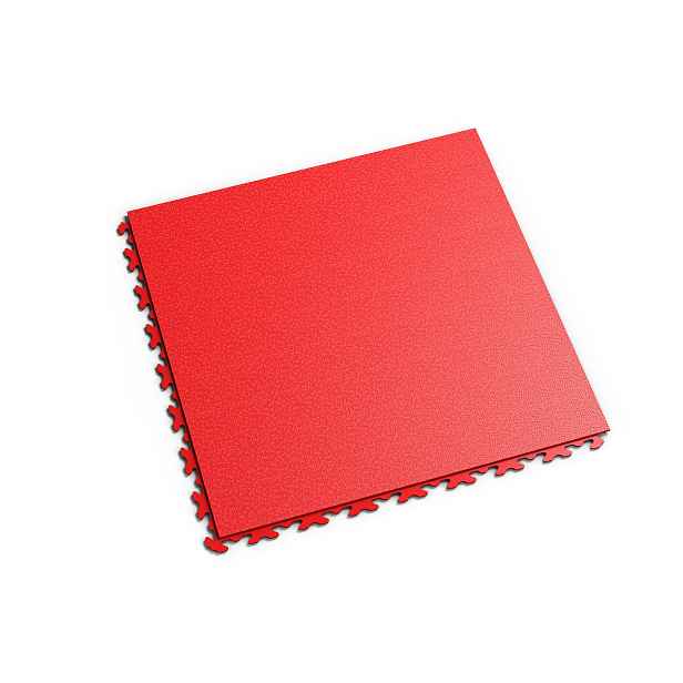 Dlaždice podlahová Fortelock Machine invisible hadí kůže ROSSO RED