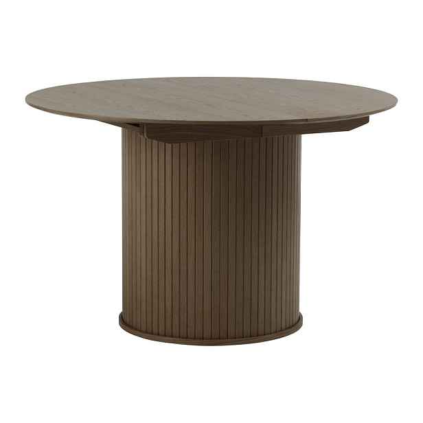 Kulatý rozkládací jídelní stůl ø 120 cm Nola – Unique Furniture