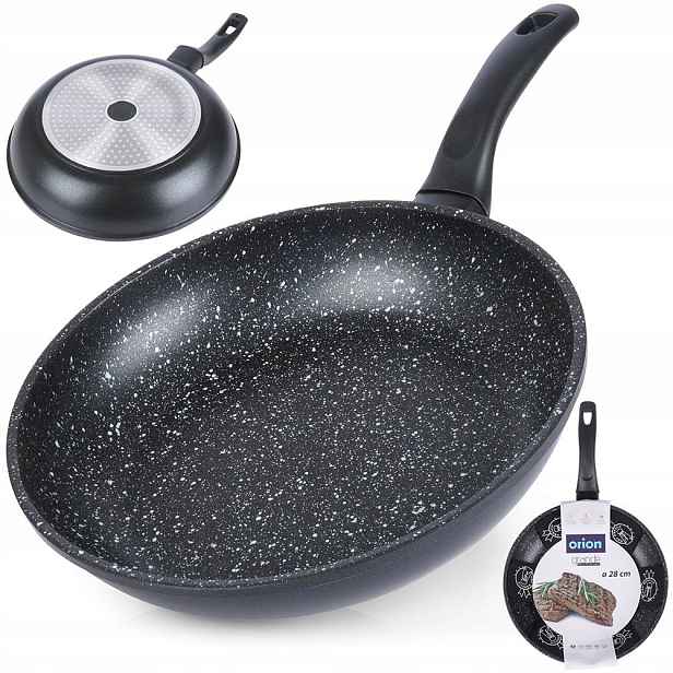 Indukční pánev Granitová Nepřilnavá Pevná Odolná Orion 28 cm