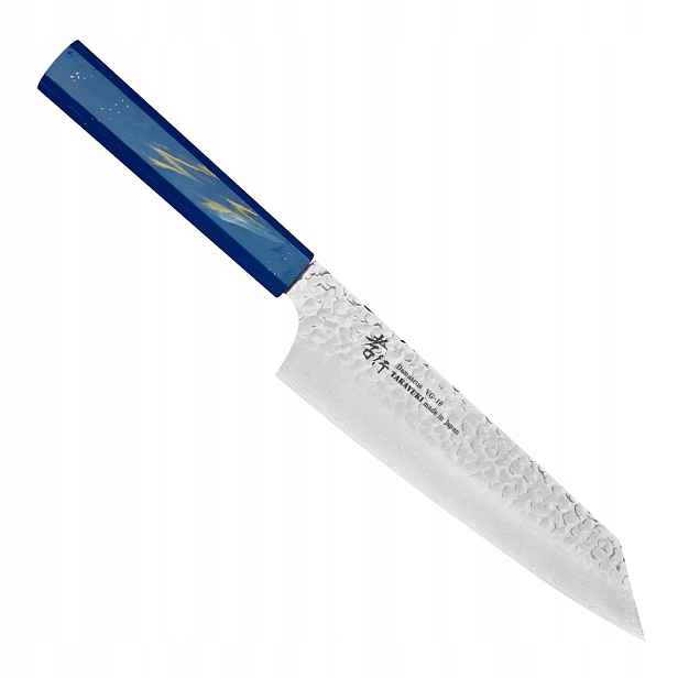 Sakai Takayuki Urushi VG-10 Saiu Japonský ostrý Nůž Kengata 19 cm