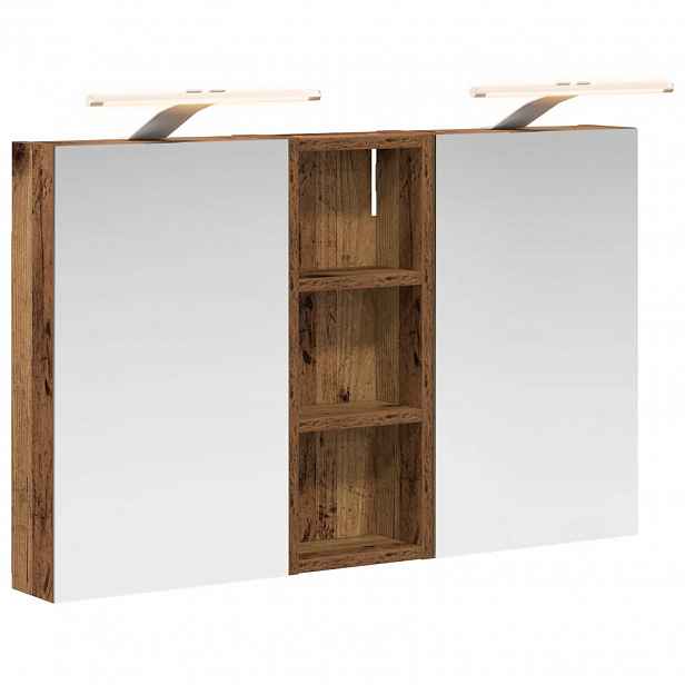 vidaXL Sada koupelnových skříněk 3 ks 80 x 10,5 x 50 cm