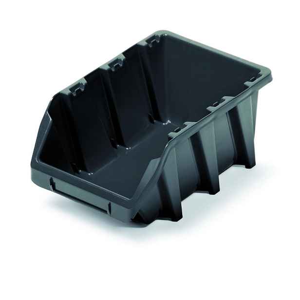Prosperplast Úložný box BENER II černý, varianta 24,9 cm