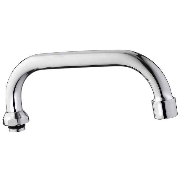 Aqualine Universální výtokové ramínko k baterii, 176mm, typ-U, chrom
