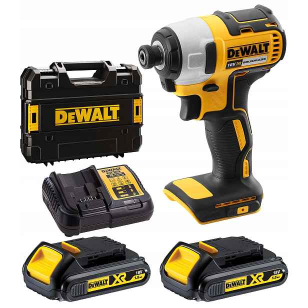 Šroubovák příklep 18V 2x1,5Ah 170Nm DeWALT DCF787S2