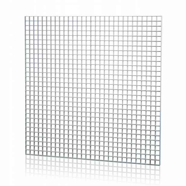 Ventilační Mřížka Stropní Vents Kaseton 600x600 mm Čtvercová Bílá