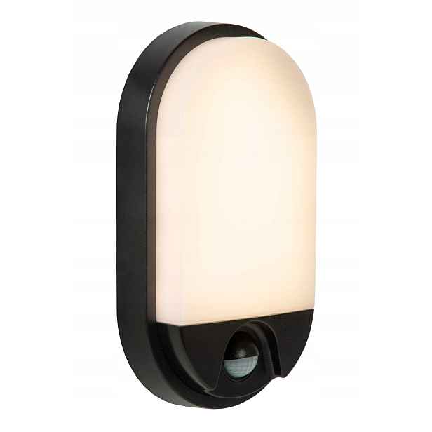 Led fasádní nástěnné svítidlo 10W se Senzorem Pohybu A Stmívání Lucide