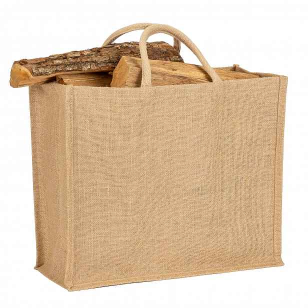 Jutová Nákupní Taška 29 L 45X21X39 CM, Opakovaně Použitelná