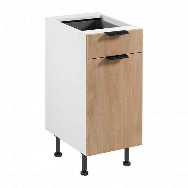 Kuchyňská skříňka SORENTO D40S1 - P/L - bílá Puccini