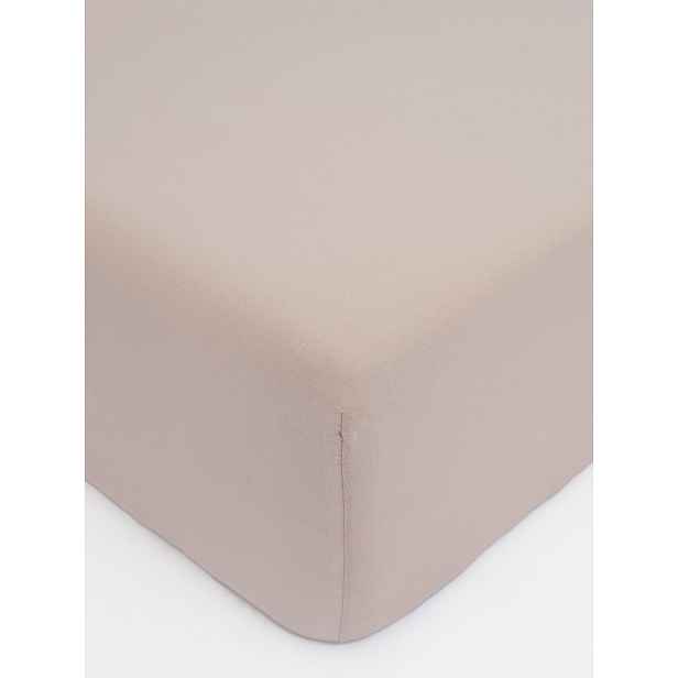 MKLuzkoviny.cz Jersey prostěradlo Classic 160 x 200 cm – cappuccino