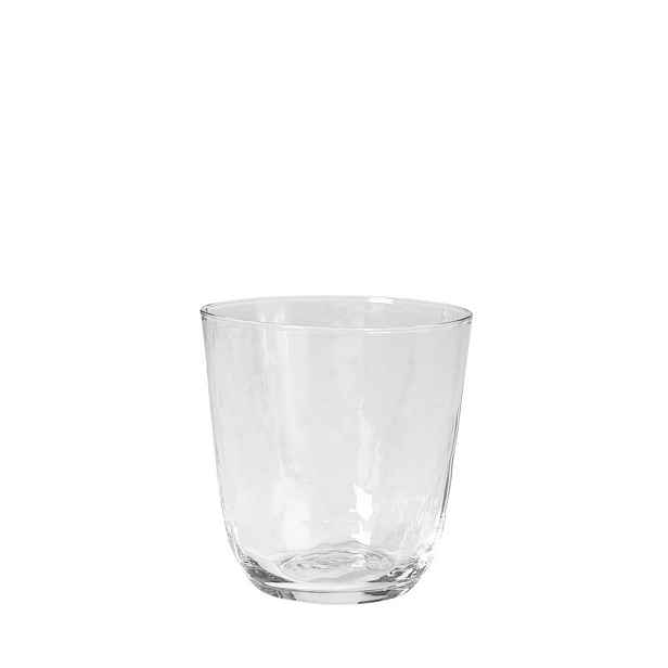 Sklenice 250 ml Broste HAMMERED - čirá