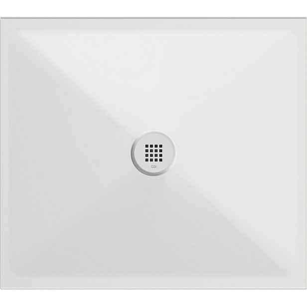 GSI Keramická sprchová vanička, obdélník 90x80x2cm, bílá mat