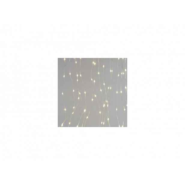 Led vánoční drop řetěz – záclona, 2,9x2 m, venkovní i vnitřní, teplá bílá,…