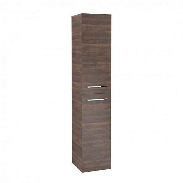 Villeroy & Boch Avento - Skříňka vysoká, 35x176x37 cm, 2 dvířka, Arizona Oak A89400VH