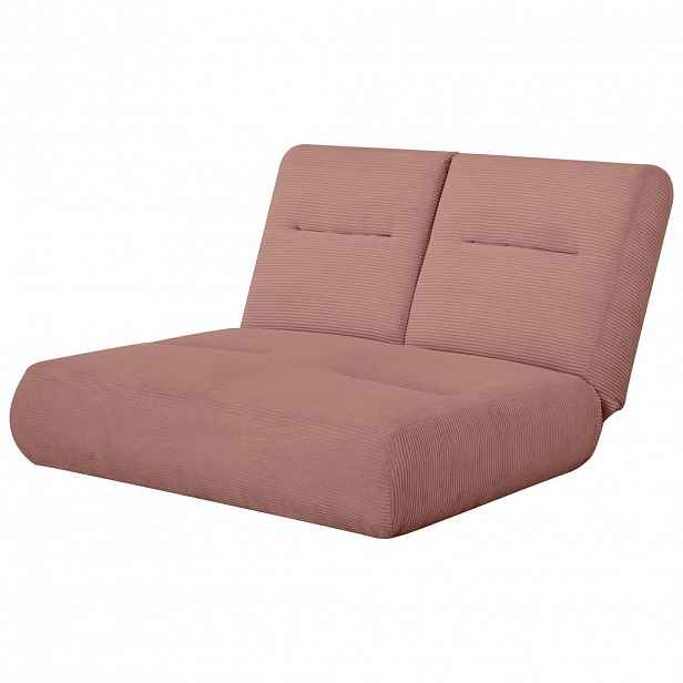 Livetastic ROZKLÁDACÍ POHOVKA, textil, starorůžová