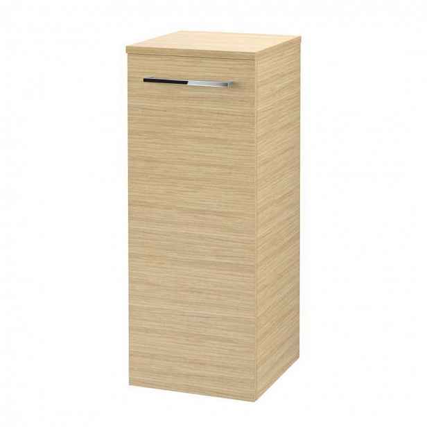 Villeroy & Boch Avento - Boční skříňka, 35x89x37 cm, 1 dvířka, Nordic Oak A89501VJ