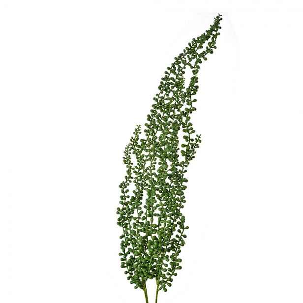Zelená umělá převislá rostlina starček - 74 cm Clayre & Eef