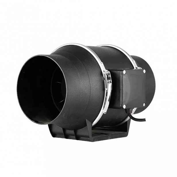 Kanálový ventilátor, odtahový ventilátor, tichý ventilátor, průměr 100 m