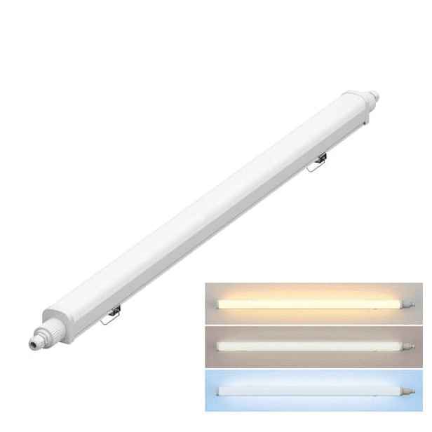 LED osvětlení Solight šedá plast WO536