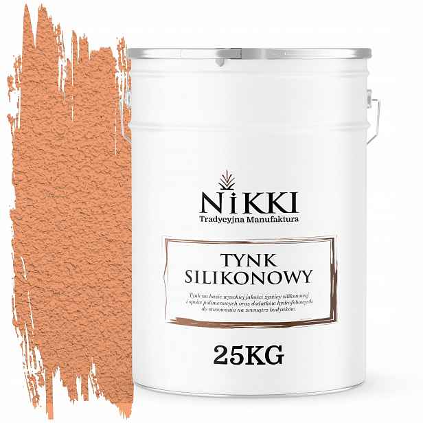 Silikonová Omítka Fasádní Lososová F315 25KG Struktura Beránek Zrno 1.0mm