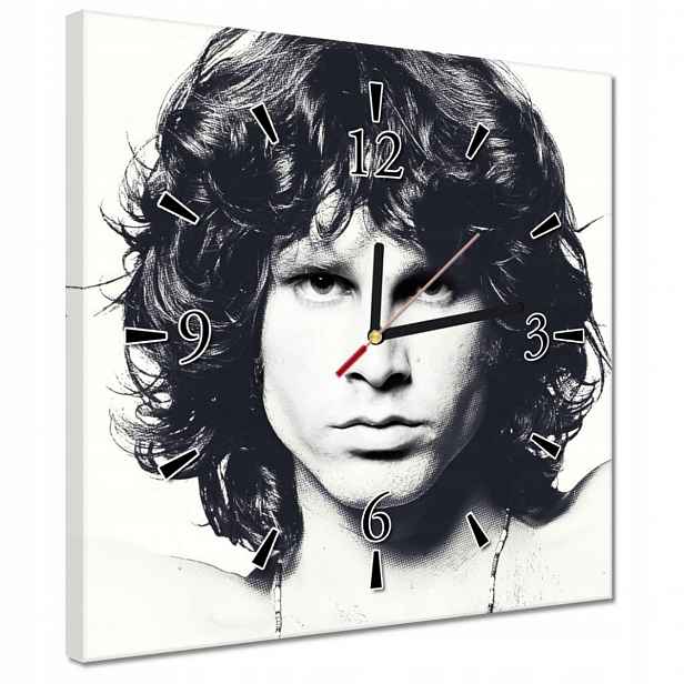 Hodiny 30x30 Zpěvák The Doors