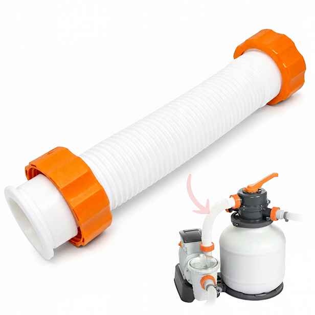 Krátká hadice trubka, originální spojovací trubka pro pískovou pumpu 58495 Bestway