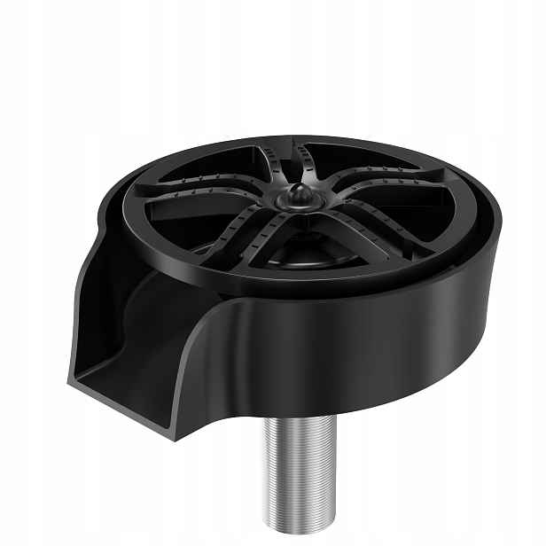Quadron ClassicWash Splachovač s funkcí sprchy Myčka na sklenice Černá