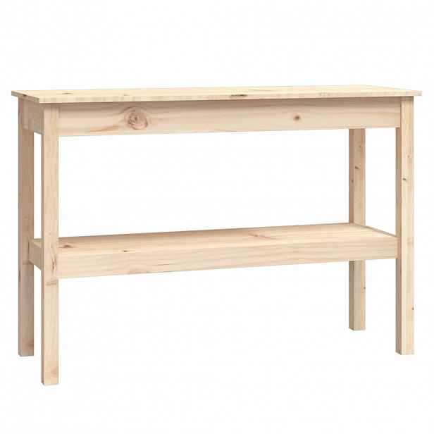 vidaXL Konzolový stolek 110 x 40 x 75 cm masivní borové dřevo