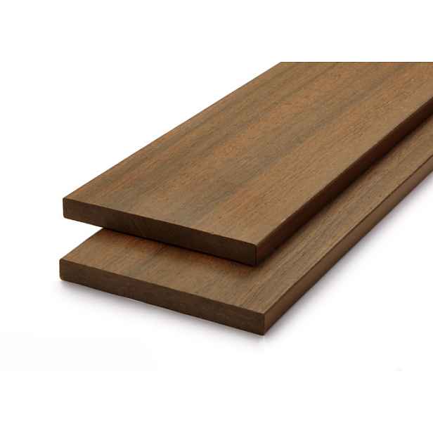 Plotovka dřevoplastová DŘEVOplus PROFI teak oblouk 15×138 mm