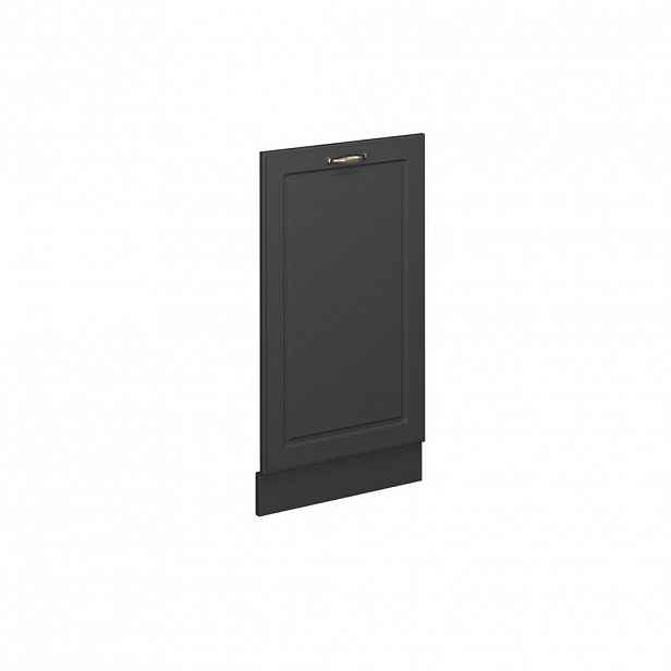 Vicco ČELNÍ PANEL MYČKY Fame-Line Anthrazit-Gold Landhaus 45 cm bez pracovní desky