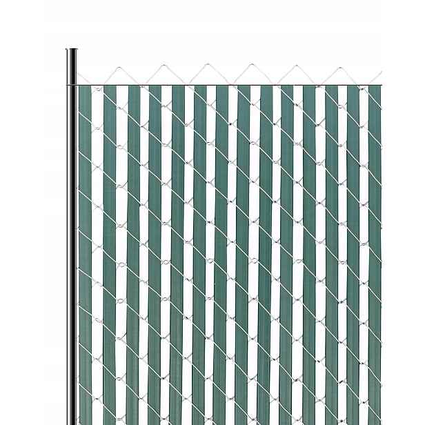 Plotové panely Žaluzie Panel Zelené Dvojité Silné 113 cm