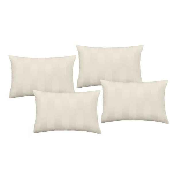 Saténové povlaky na polštáře v sadě 4 ks 75x50 cm So Soft Satin Stripe – Catherine Lansfield
