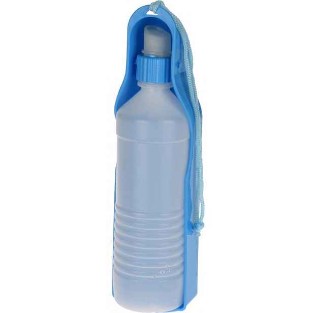 Cestovní láhev pro psy 450 ml, mix barev